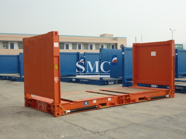 Спецавтолэнд - Цистерны и танк-контейнеры – FLAT RACK 20ft / 40 ft контейнер-платформа